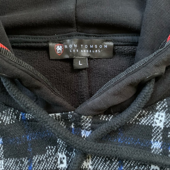 Ron Tomson Ararat Hoodie, Black Sax pattern - Picture 4 of 9